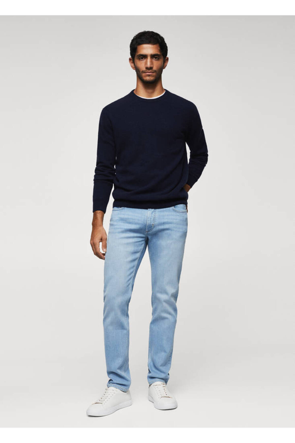 Açık Mavi Erkek Jeans 47030665