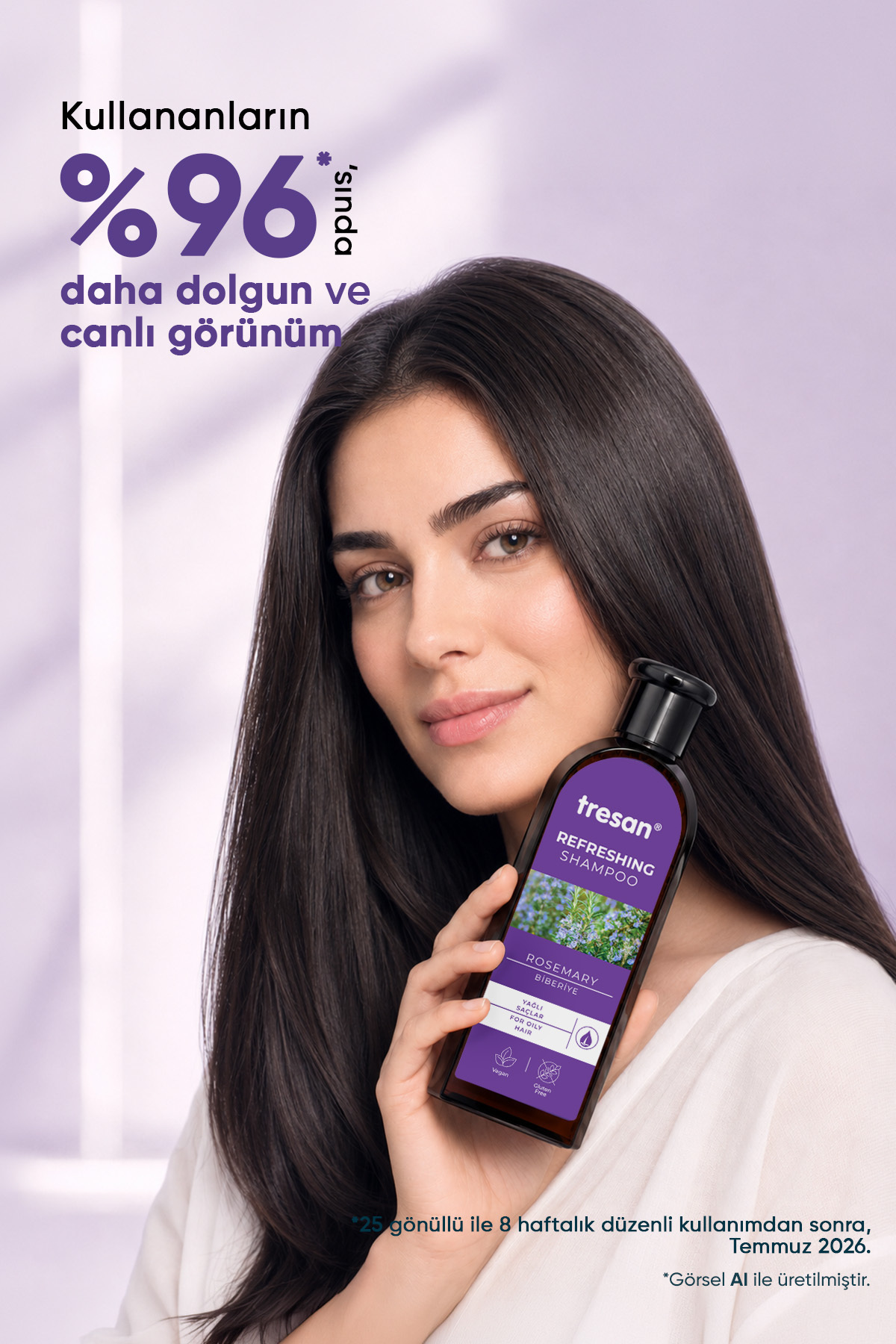 Biberiye Canlandırıcı Bakım Şampuanı & Saç Kremi 300 ml ve Saç Toniği 125 Ml 3lü Set — 8084 — تصویر 6 از 9