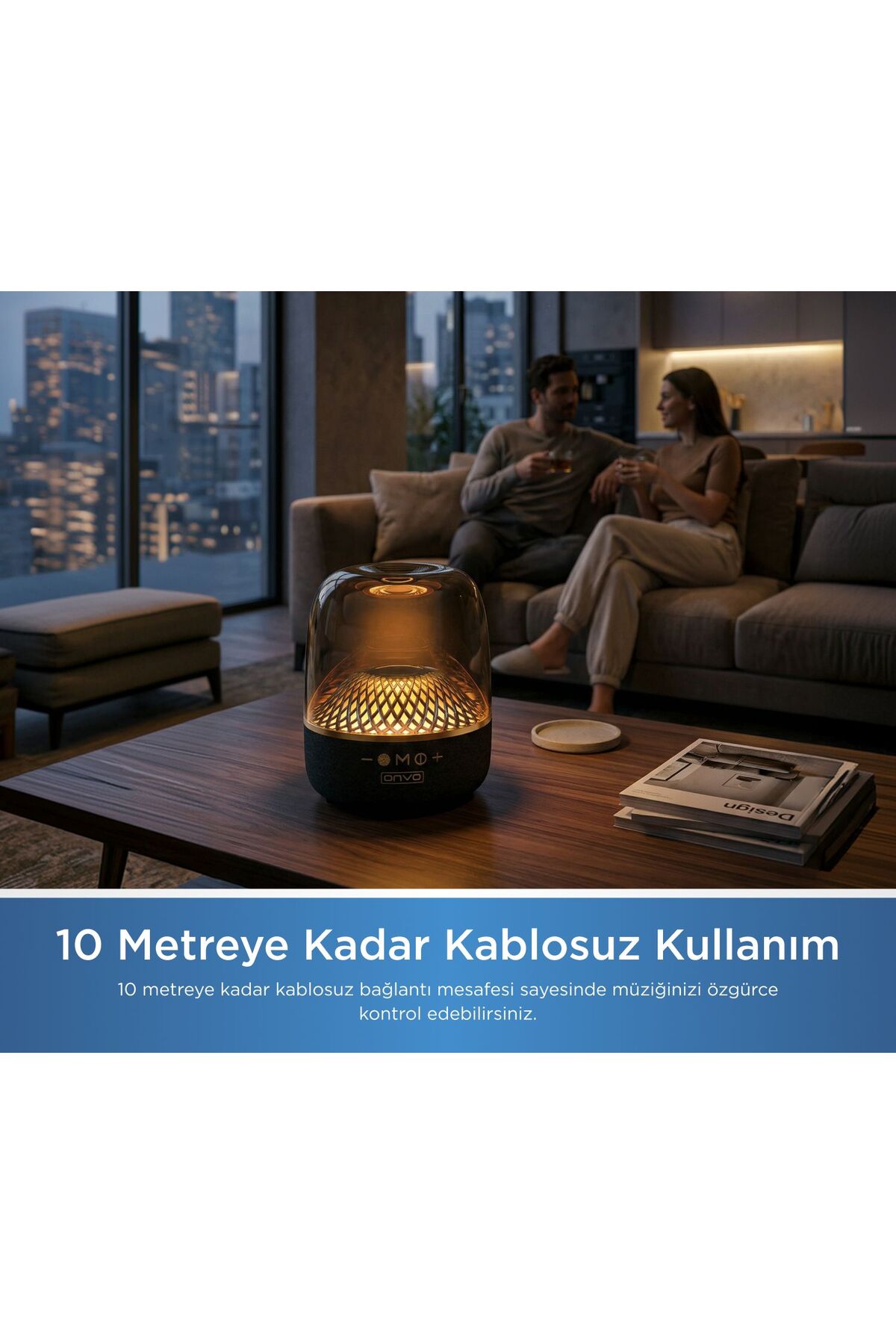 OVSC360 60W Kablosuz Bluetooth Hoparlör 8