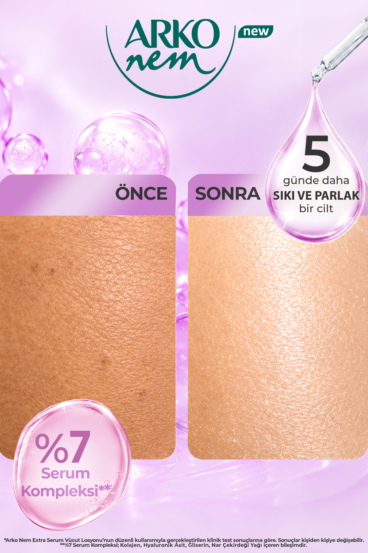 Extra Serum Sıkışlaştırıcı & Yenileyici Vücut Losyonu 200 Ml — 8690506567125 — تصویر 5 از 6