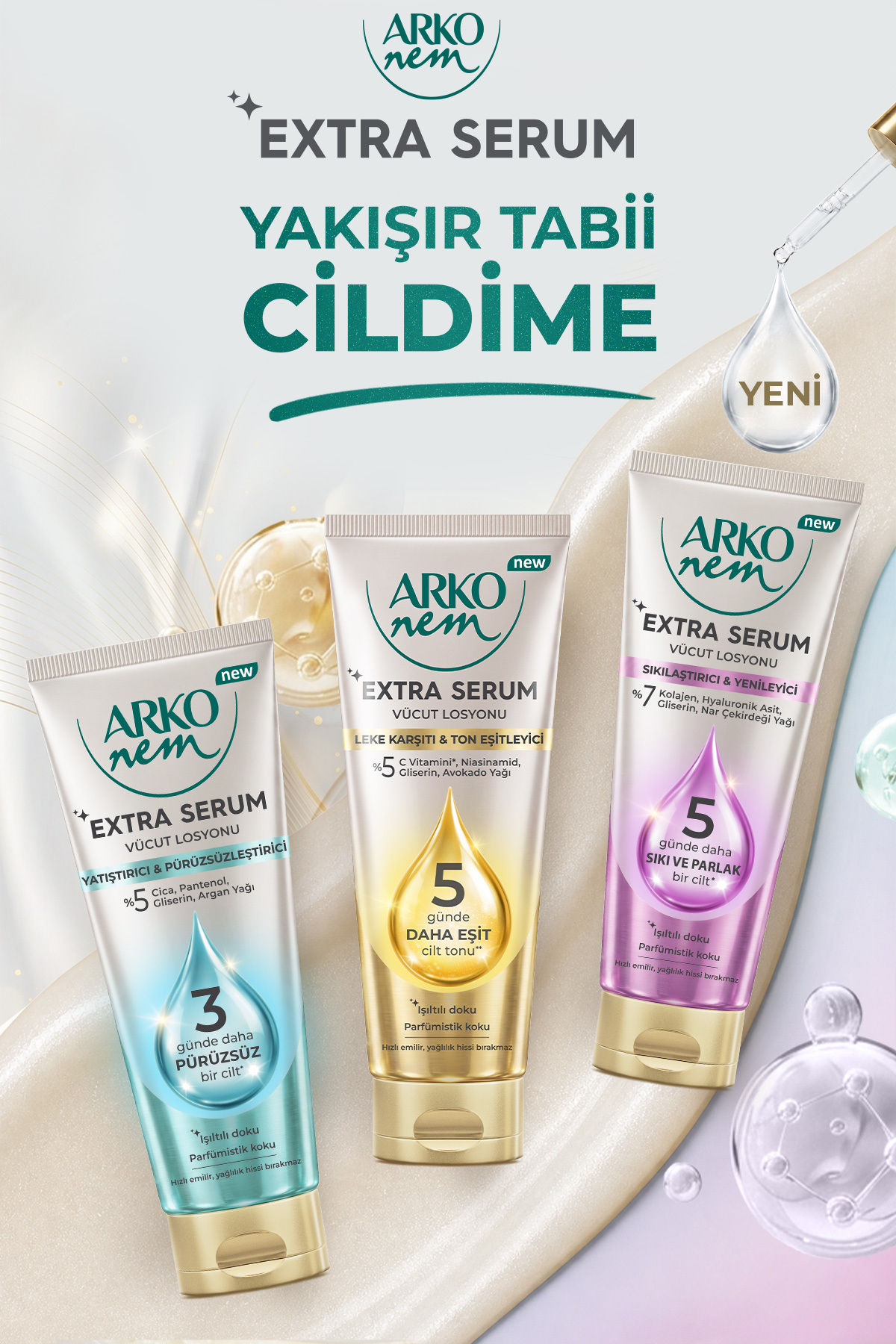 Extra Serum Leke Karşıtı & Ton Eşitleyici Vücut Losyonu 200 Ml — 8690506567101 — تصویر 4 از 6