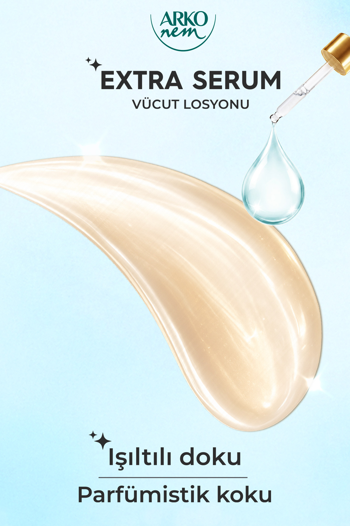 Extra Serum Yatıştırıcı & Pürüzsüzleştirici Vücut Losyonu 200 Ml — 8690506567118 — تصویر 3 از 6