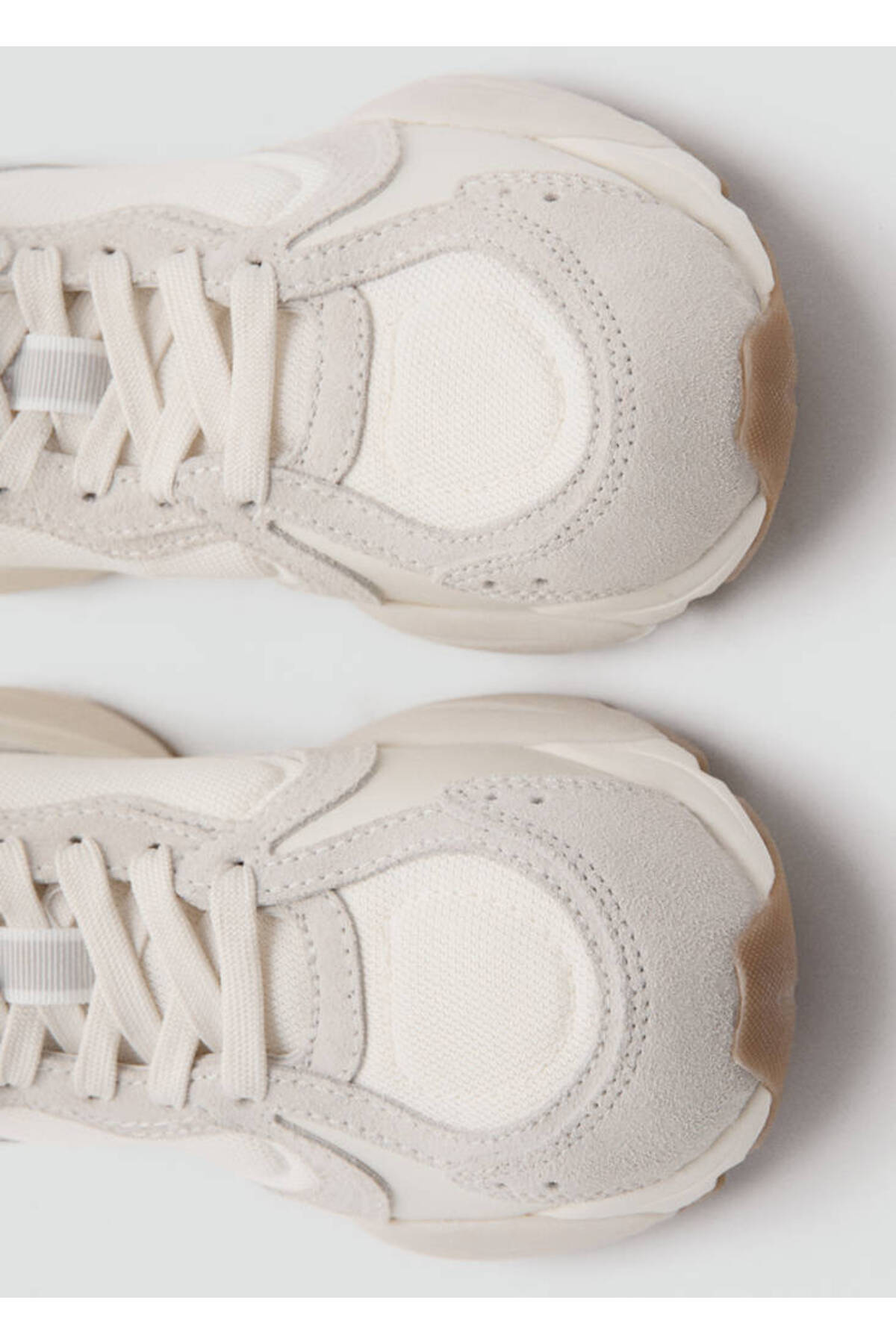 MANGO Kadın Natürel Sneaker 77085663 görsel 5