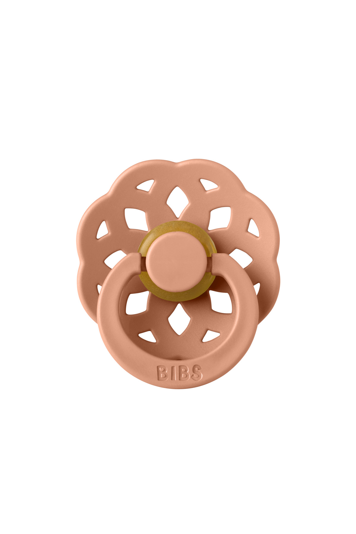 Bibs Boheme Kauçuk Emzik - Peach 0-6 Ay