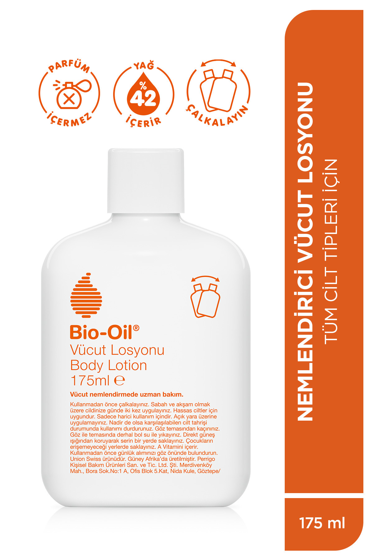 Bio-Oil Nemlendirici Vücut Losyonu 175 ml Kuru Ciltler İçin Yoğun Bakım Günlük Kullanım Yumuşatıcı — 6001159130918