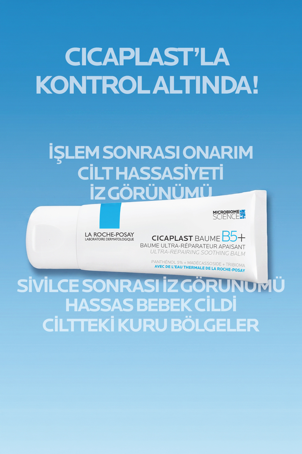 La Roche Posay Cicaplast Balm B5+ Tahriş Olmuş Ciltlere Yatıştırıcı ve Bariyer Onarıcı Yüz& Vücut Bakım Kremi 40 ml