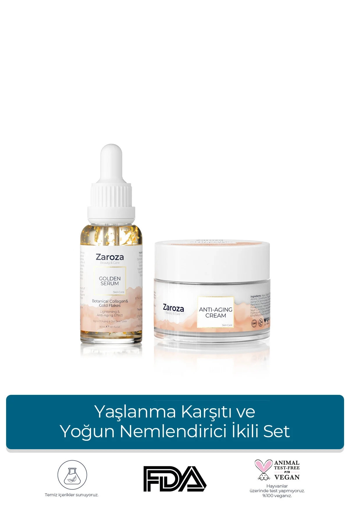 Yaşlanma Karşıtı ve Yoğun Nemlendirici İkili Set — ST00015