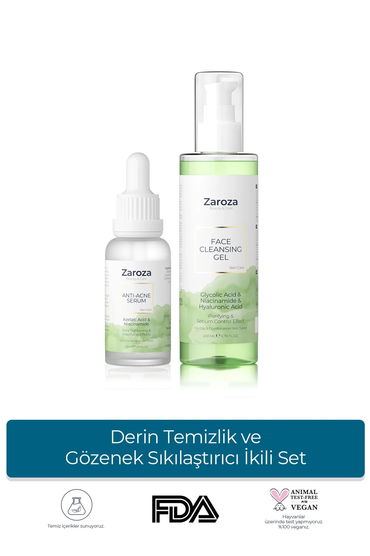 Derin Temizlik ve Gözenek Sıkılaştırıcı İkili Set — ST00004 — تصویر 1 از 1