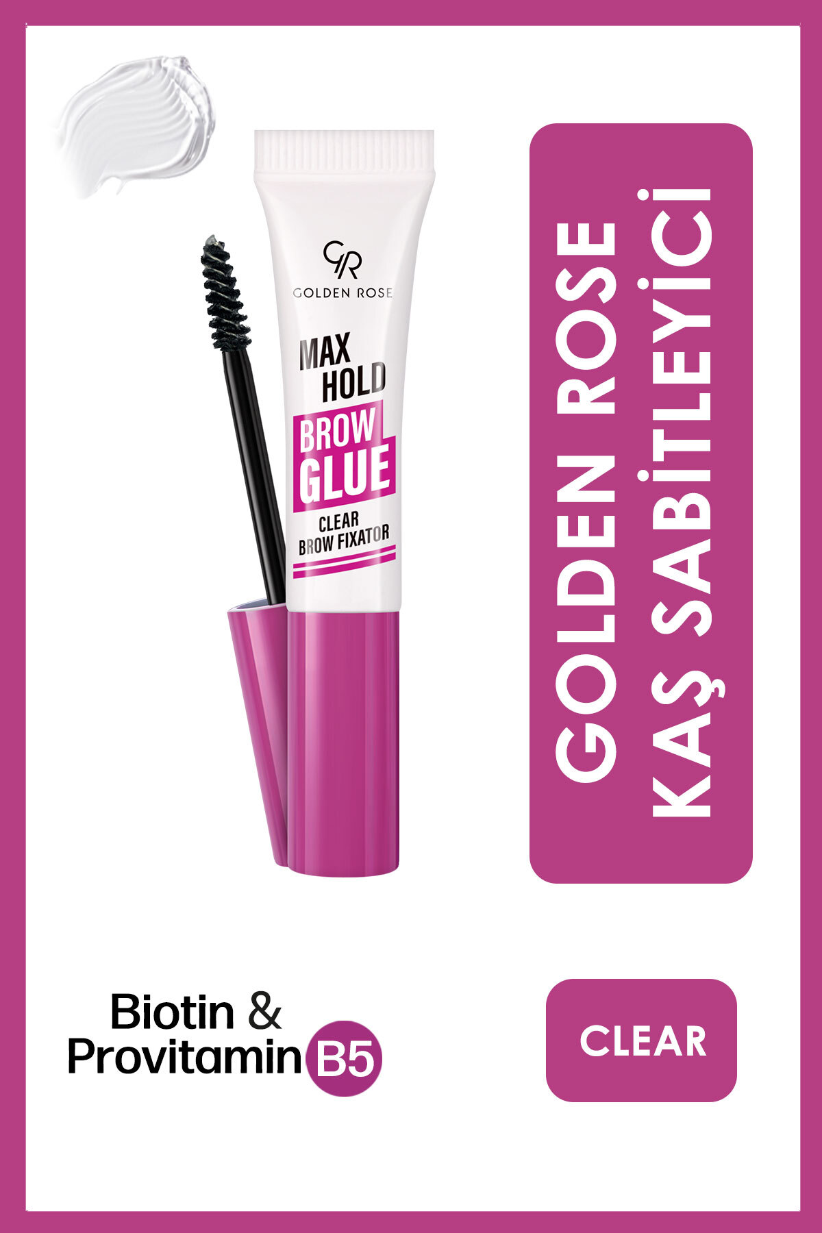 Golden Rose Max Hold Brow Glue - Şeffaf Kaş Sabitleyici — سفید MAX_1