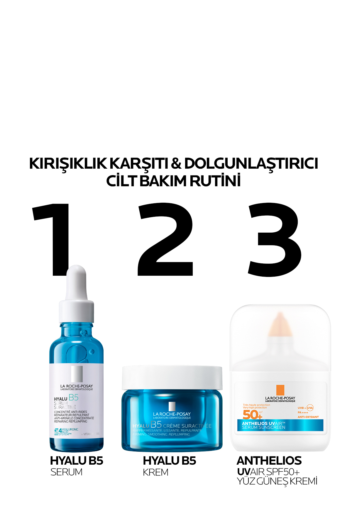 Hyalu B5 Hyalüronik Asit& Vitamin B5 İçeren Kırışıklık Karşıtı Onarıcı ve Dolgunlaştırıcı Serum 30ml — LRP583626 — تصویر 8 از 9