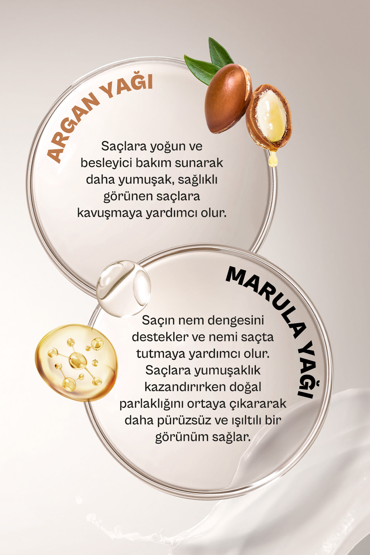 Perfecting Marula ve Argan Yağı Besleyici Parlaklık Veren Saç Bakım Yağı -100ML-vegan — 8680690713194 — تصویر 7 از 8