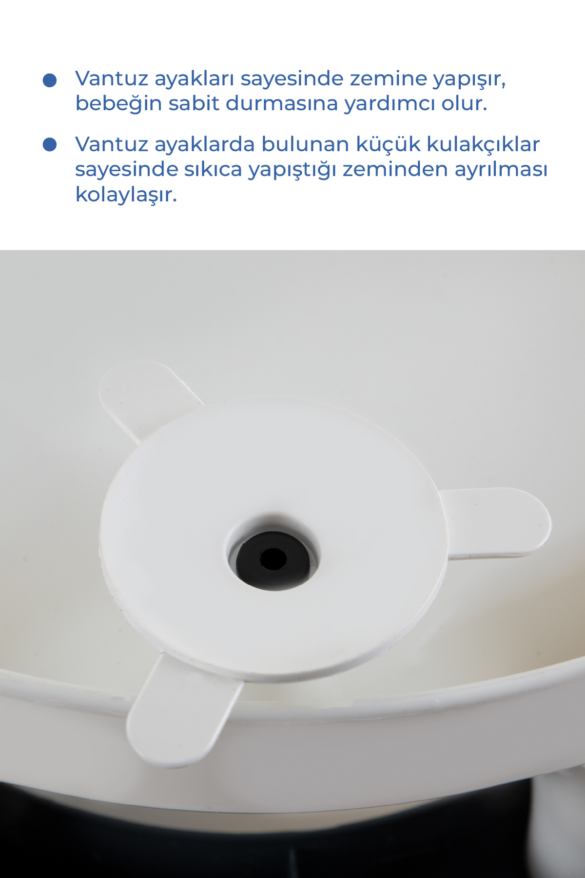 Yandan Açılır Banyo & Mama Oturağı Taş 4