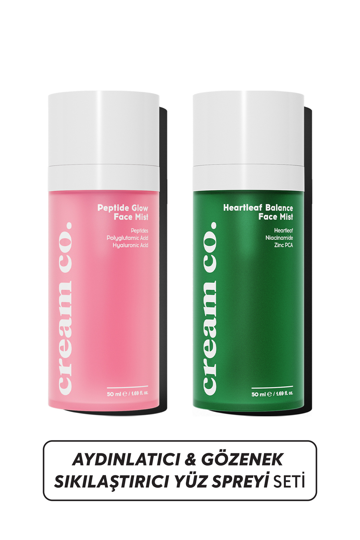 Aydınlatıcı Gözenek Sıkılaştırıcı Ferahlatıcı Yüz Spreyi Seti Face Mist | Niacinamide & Peptit — CC985 — تصویر 1 از 5