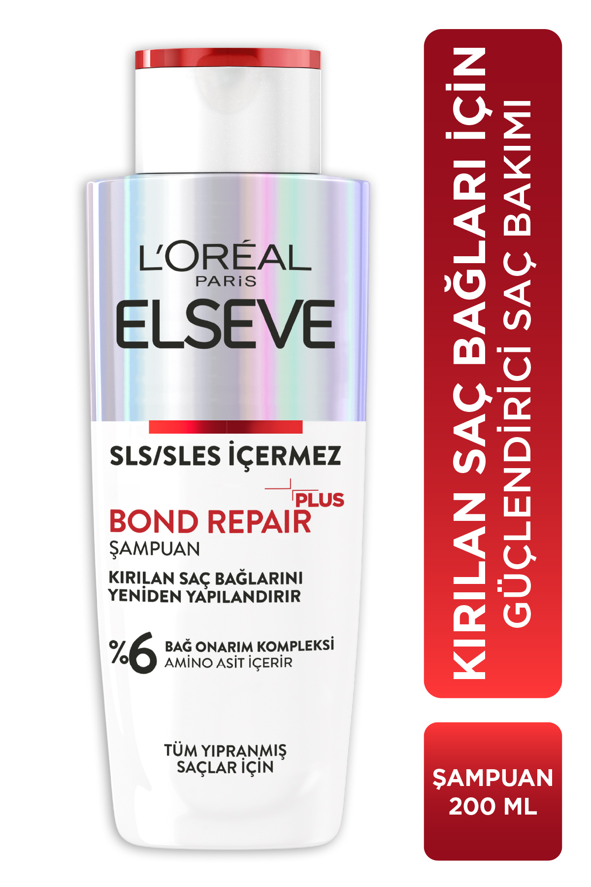 ELSEVE Bond Repair Plus Bağ Yapılandırıcı Şampuan 200ml — 3600524074760