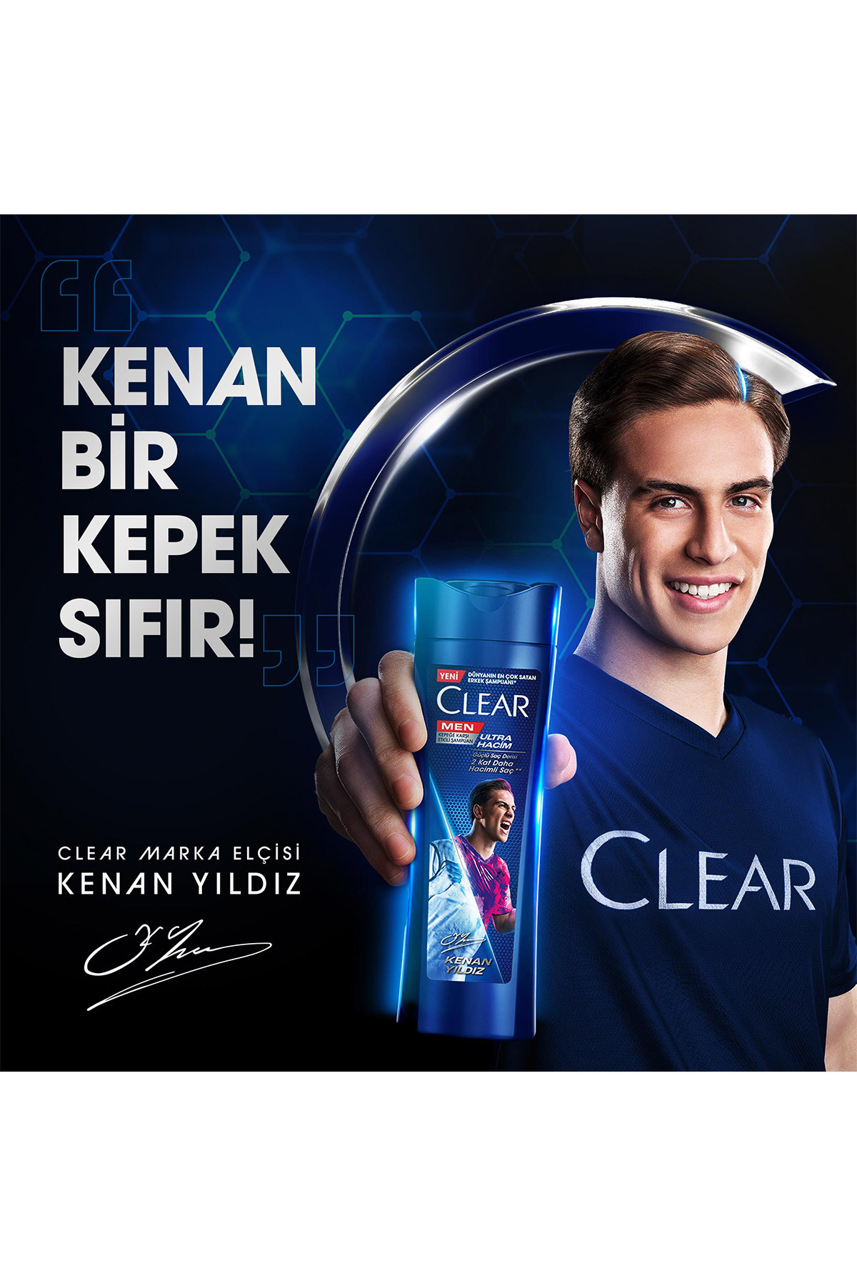 Men Kepeğe Karşı Etkili Şampuan Kenan Yıldız 350 ml x3 — SET.UNİ.10188 — تصویر 4 از 9