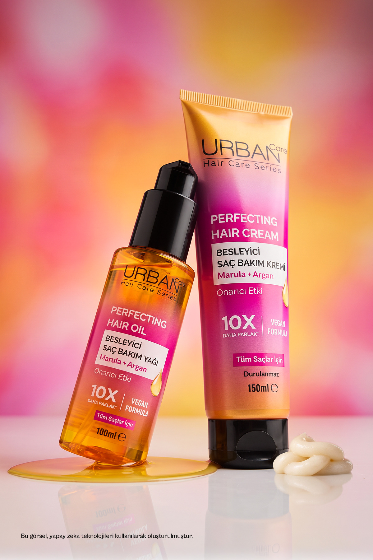 Perfecting Marula ve Argan Yağı Besleyici Parlaklık Veren Saç Bakım Yağı -100ML-vegan — 8680690713194 — تصویر 6 از 8