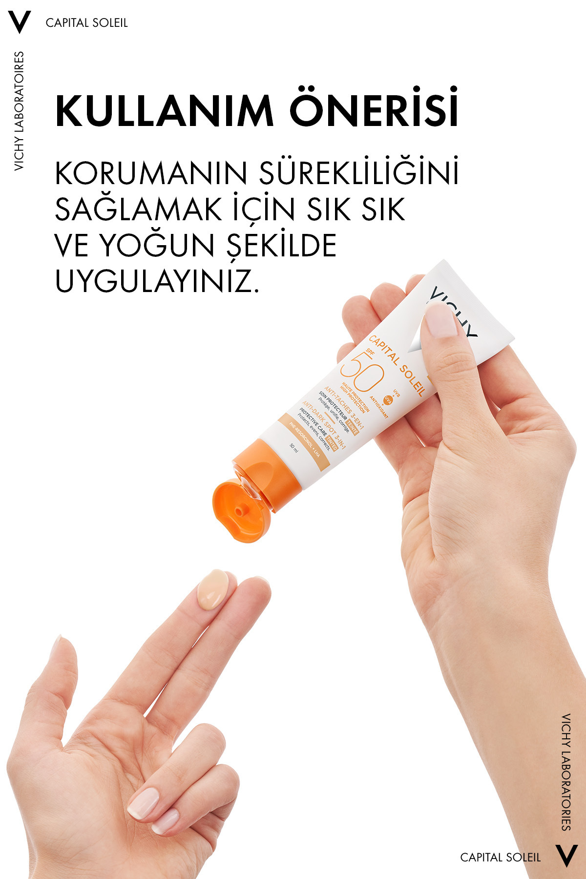 Akne ve Leke Karşıtı Cilt Bakım Seti: Yüz Temizleme ve Leke Karşıtı SPF50+ Güneş Kremi — VCH20240004 — تصویر 5 از 6