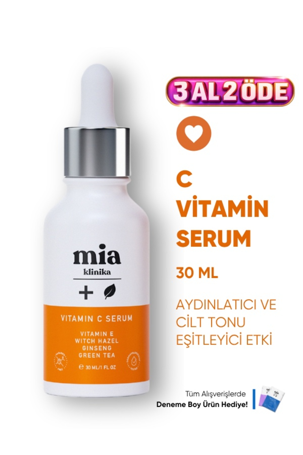 mia klinika Cilt Aydınlatıcı C Vitamini Serumu — 1