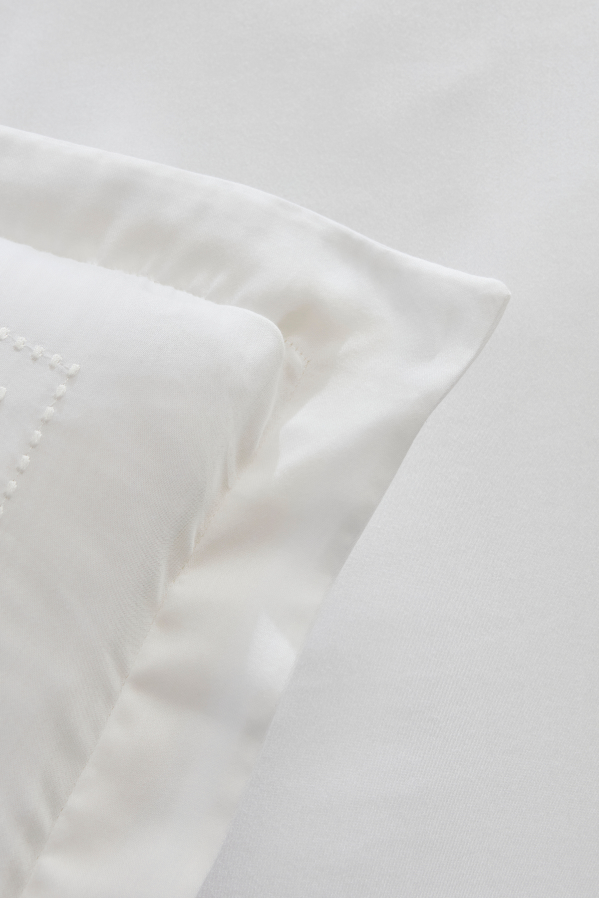 White Collection Felves %100 Pamuk Çift Kişilik Nevresim Takımı Beyaz 4