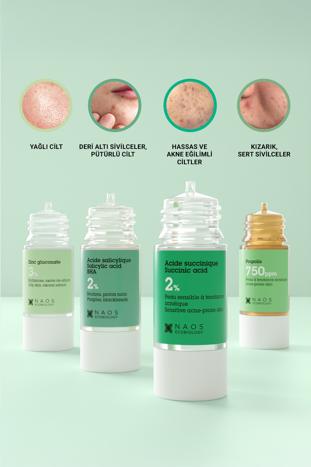 Pure Active Süksinik Asit %2 Hassas Ciltler için Akne ve Leke Karşıtı Konsantre Bakım Serumu 15 ML — 3001315652 — تصویر 8 از 10