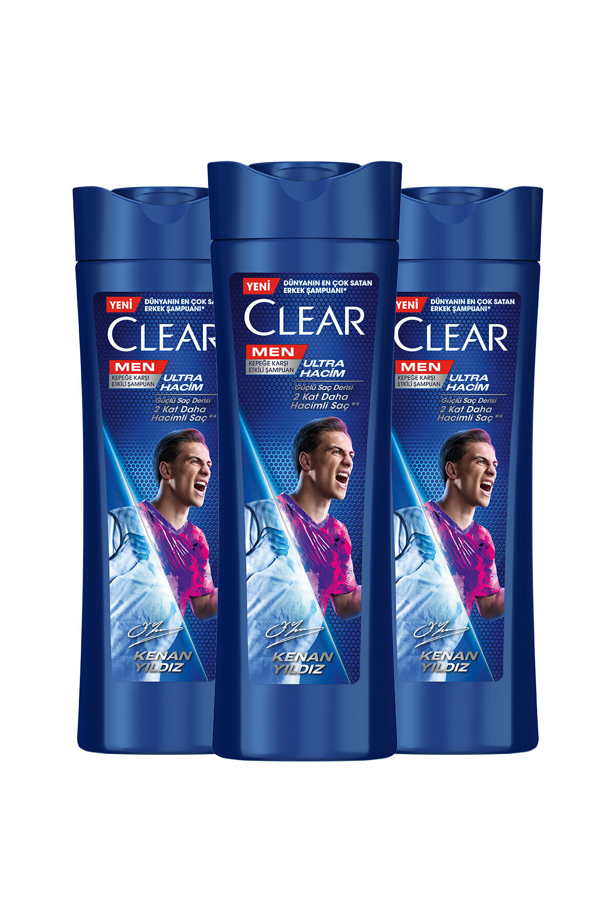 Men Kepeğe Karşı Etkili Şampuan Kenan Yıldız 350 ml x3 — SET.UNİ.10188 — تصویر 3 از 9