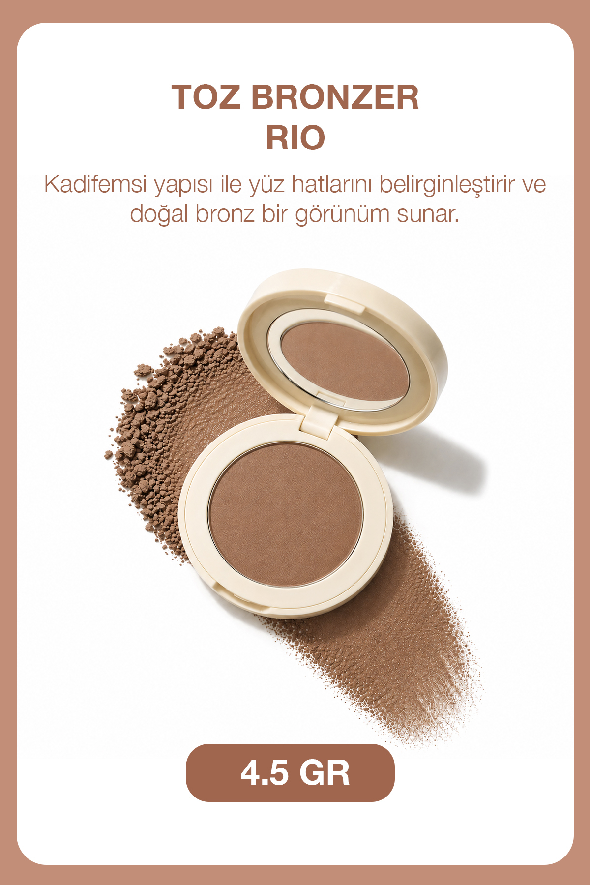 Farmasi Toz Bronzer Rio — صورتی 1001533