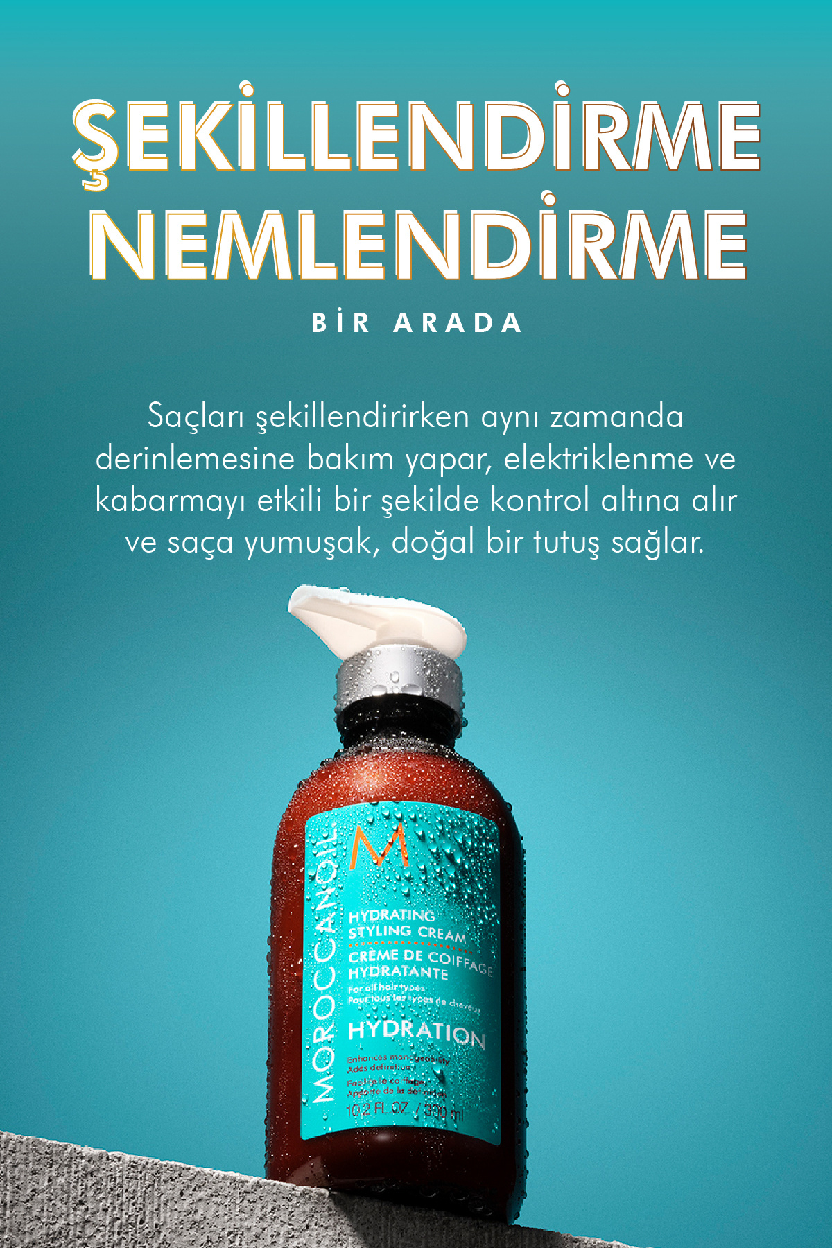 Hydrating Durulanmayan Nemlendirici Şekillendirme Kremi 300 Ml.- Magic Formula — 7290011521028 — تصویر 2 از 3