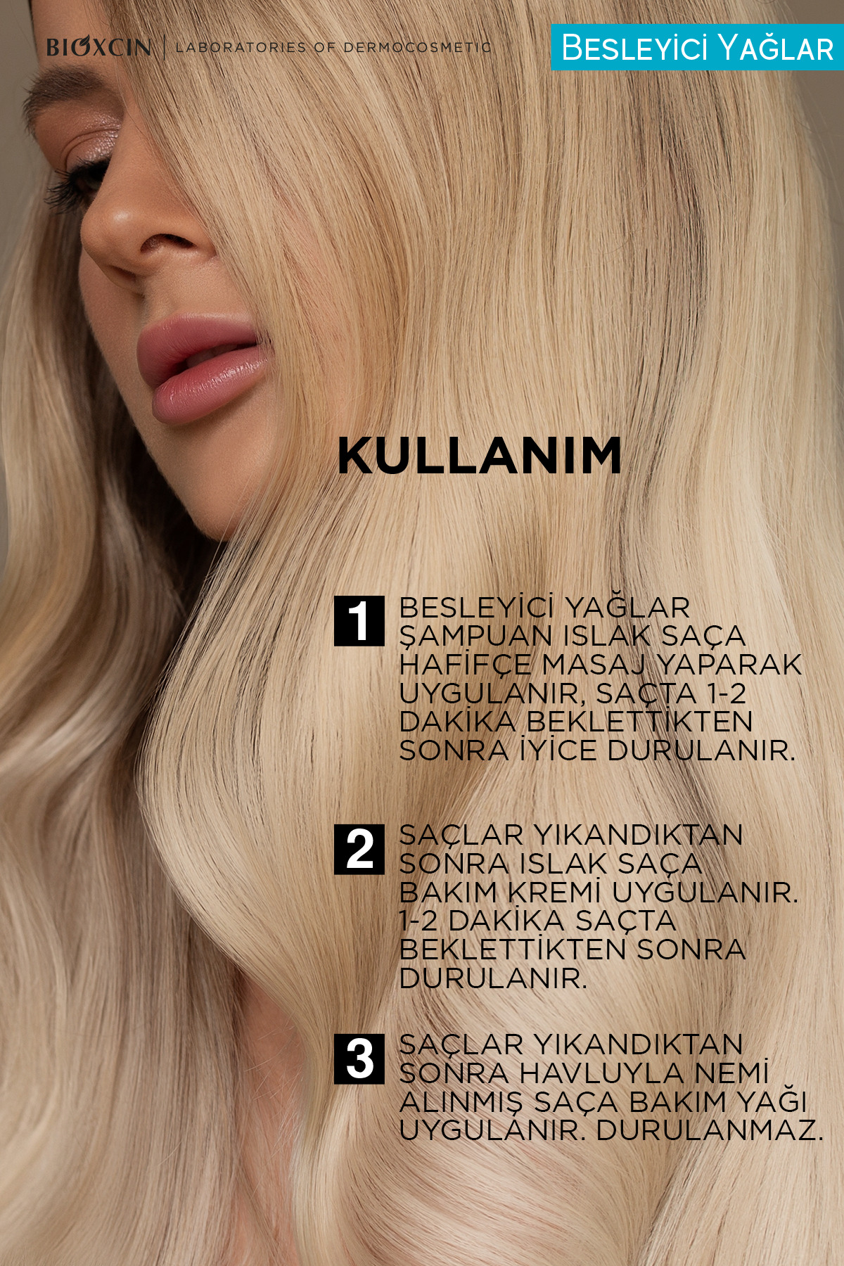 Besleyici Yağlar Bakım Seti Saç Bakım Yağı 150ml Bakım Şampuanı 300ml Bakım Saç Kremi250 ml — 86805126337927808 — تصویر 4 از 6