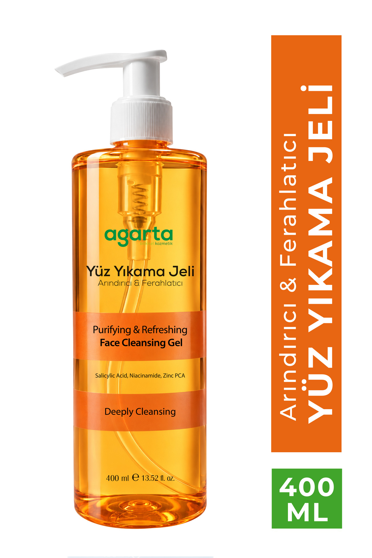 2li Set Naturel Skin Rejuvanating Yenileyici Serum Canlandırıcı Yüz Temizleme Jeli Turuncu — 865658488 — تصویر 2 از 3