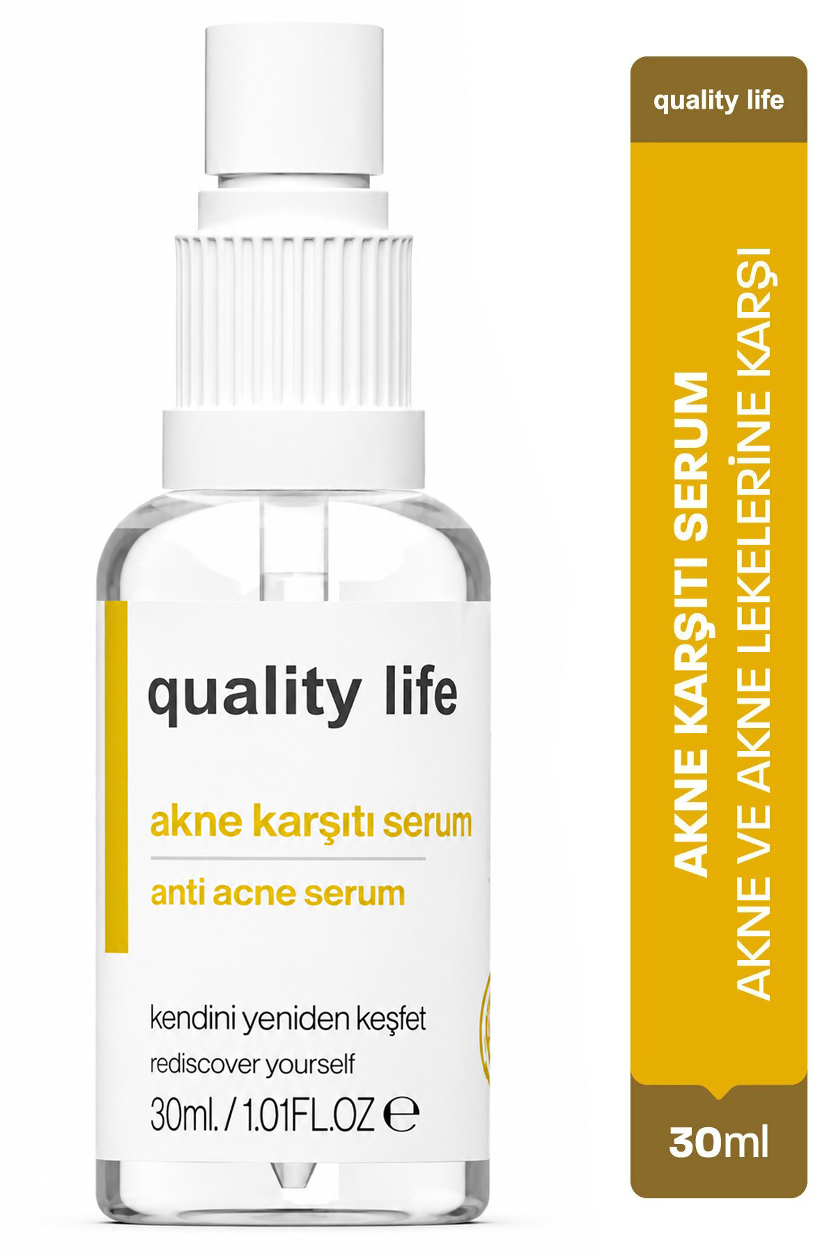 Sivilce ve Akne Karşıtı Serumu 4 Aktifli - Kurutucu Giderici İzi Komedon Siyah Nokta Leke İz İzleri — sivilce-kremi-leke-iz-kurutucu-komedon — تصویر 1 از 7