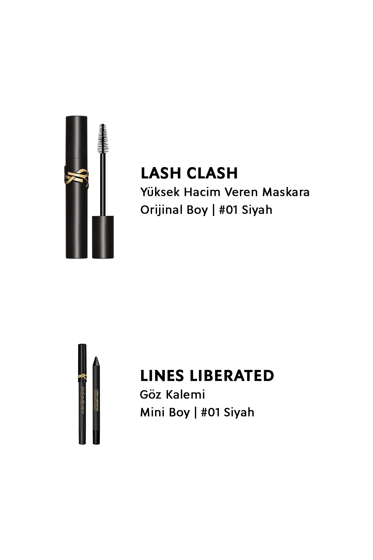 ست آرایشی ماسکارا Lash Clash و مداد چشم Mini Lines Liberated 3614275003313