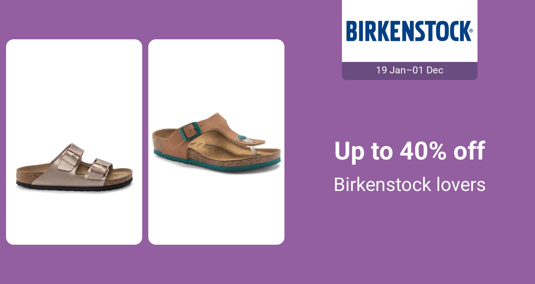 PIM_singlewidget_Birkenstock_Up to 40% off_Shoes & Bags