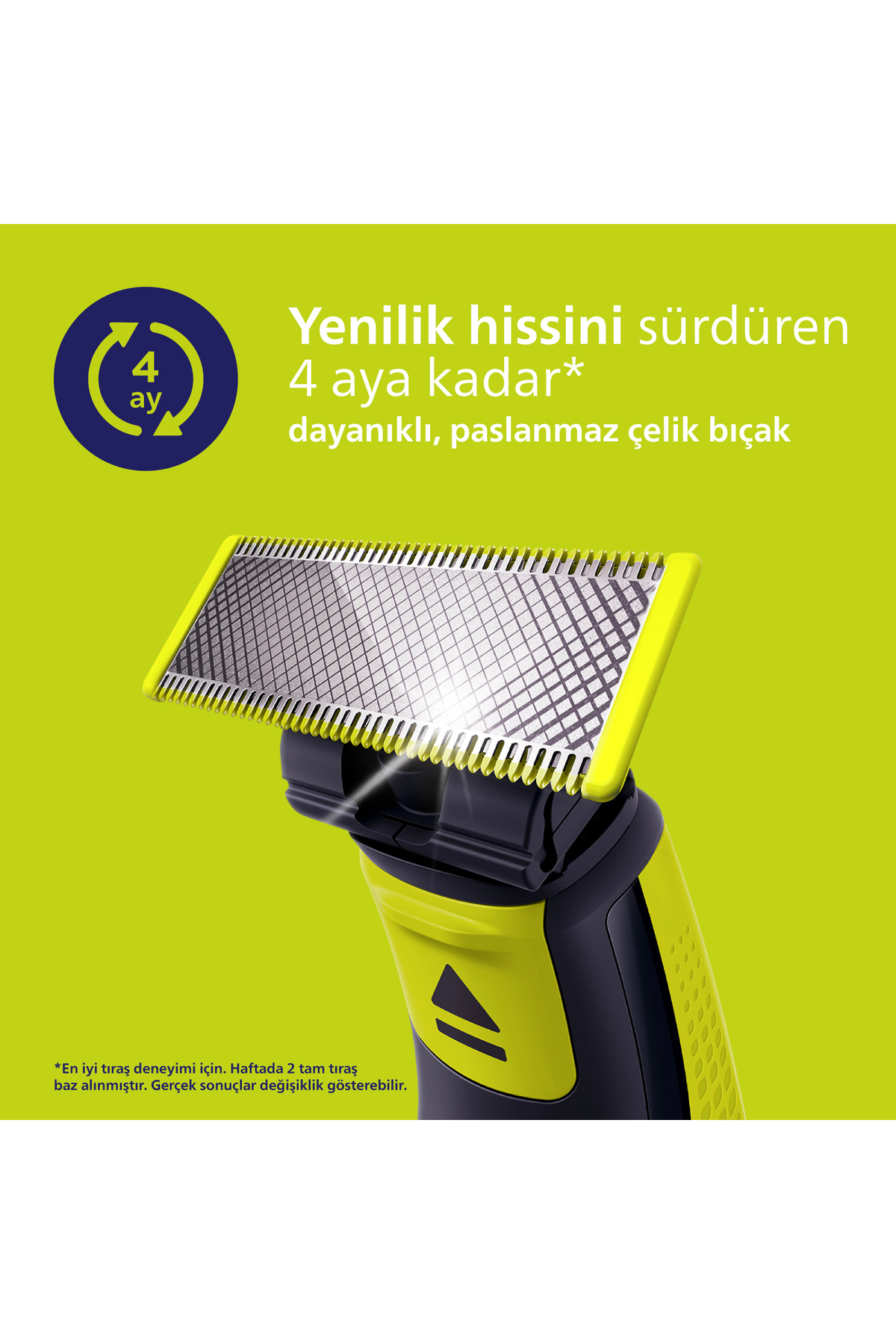 تیغه تعویضی OneBlade QP220/51، 2 بسته، سازگار با تمام بدنه OneBlade Philips اورجینال - تصویر 5