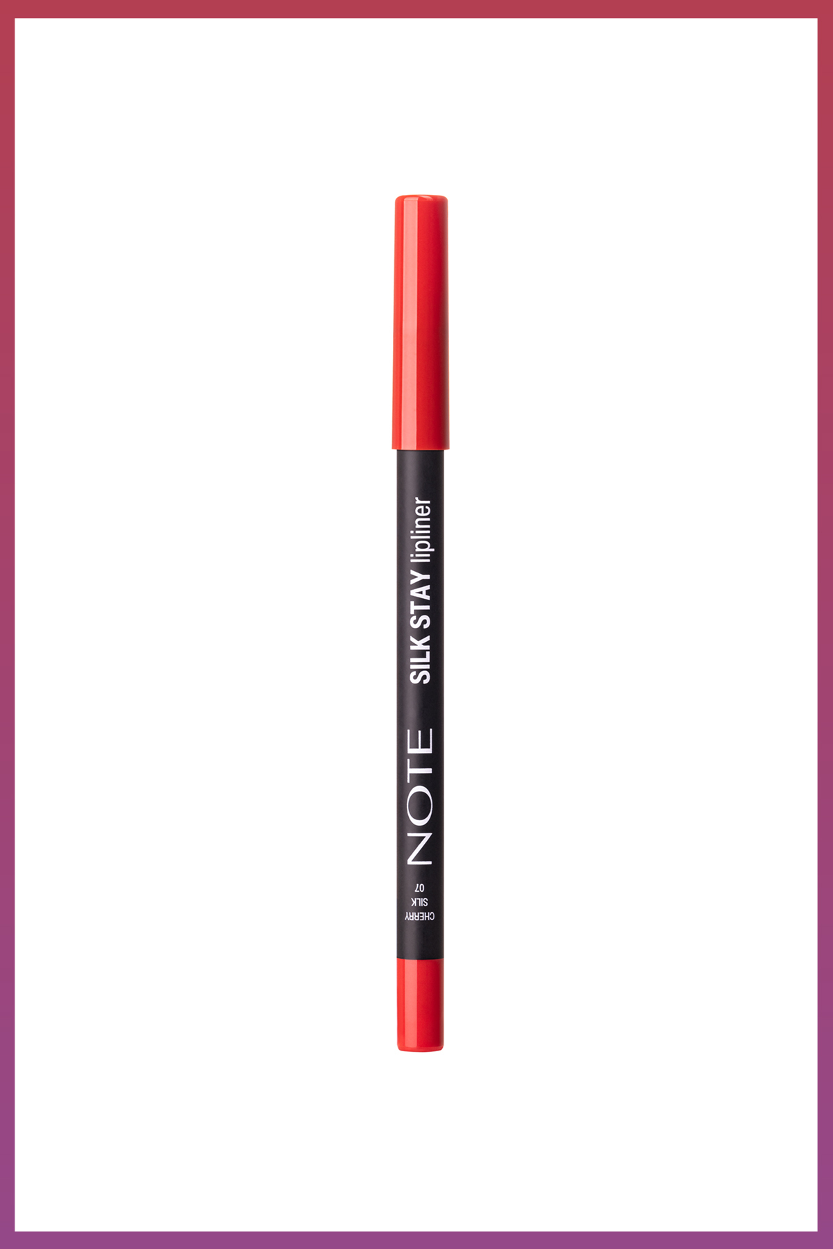 مداد لب سیلک استی ضد آب - شماره 07 - گیلاسی سیلک - قرمز — قرمز LPL SILK STAY — تصویر 7 از 7