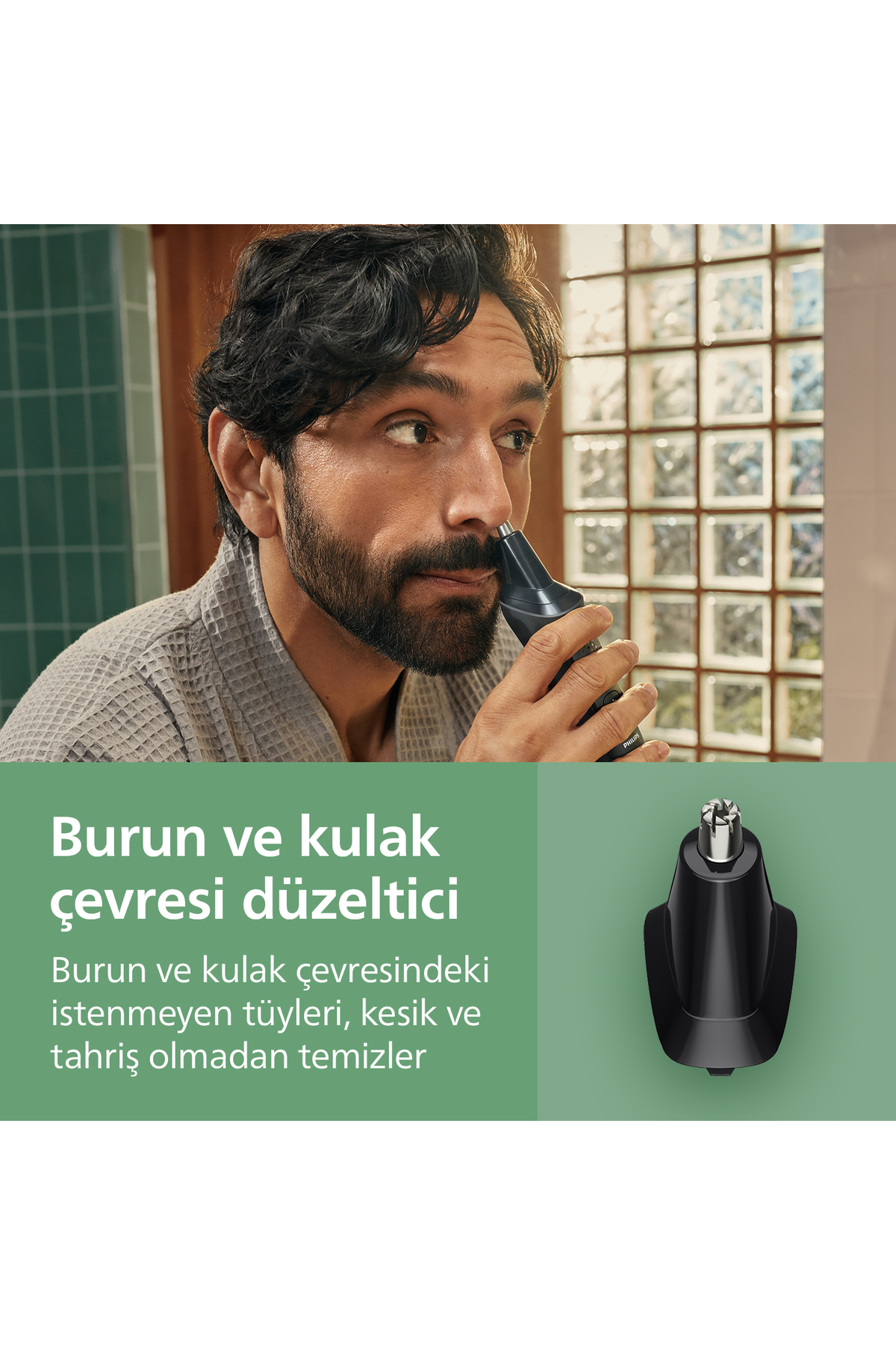 ست مراقبت مردانه 3000 سری 7 در 1، ماشین اصلاح صورت و مو، تیغه‌های دوستدار پوست، MG3930/15