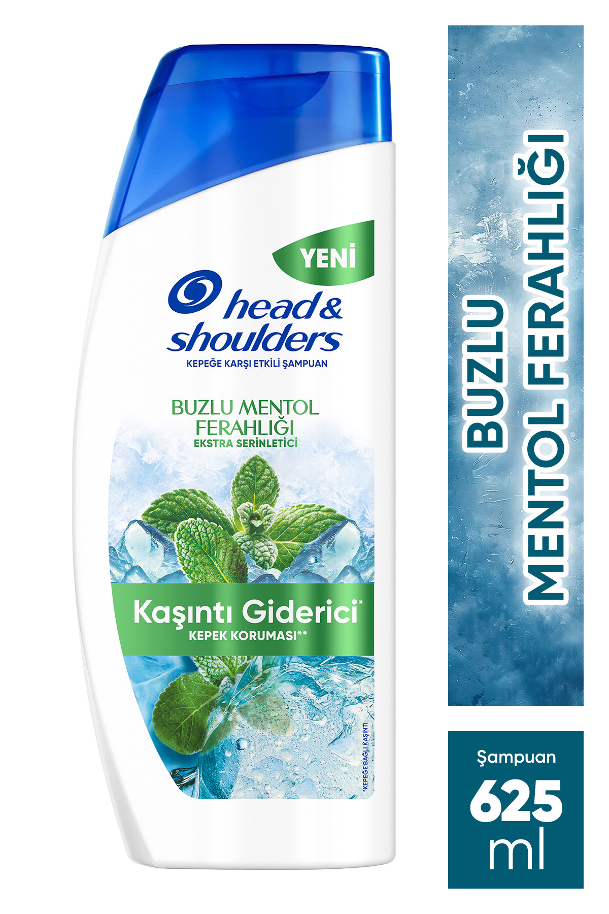 Head & Shoulders Buzlu Mentol Ferahlığı Kaşıntı Giderici ve Serinlik Hissi Şampuan 625 ml