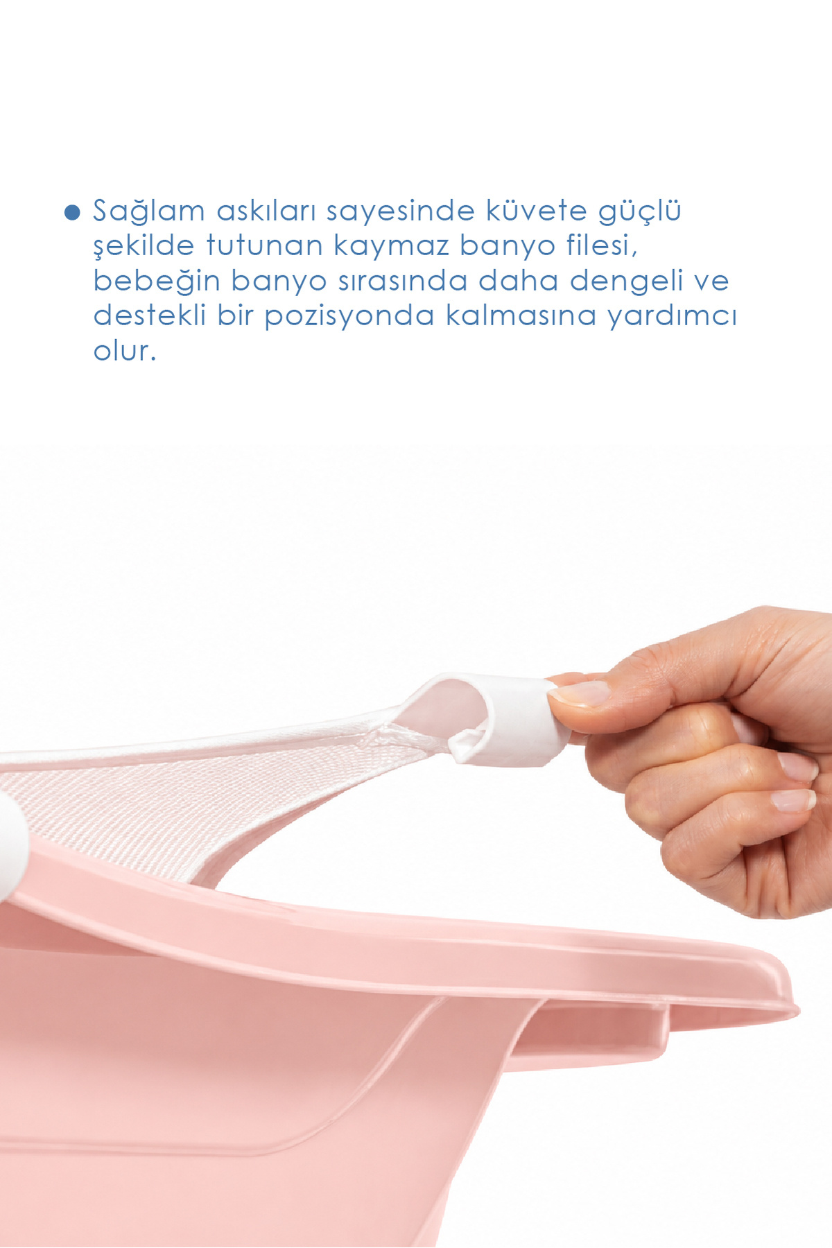 5 Parça Bebek Banyo Küvet Seti Pembe 8