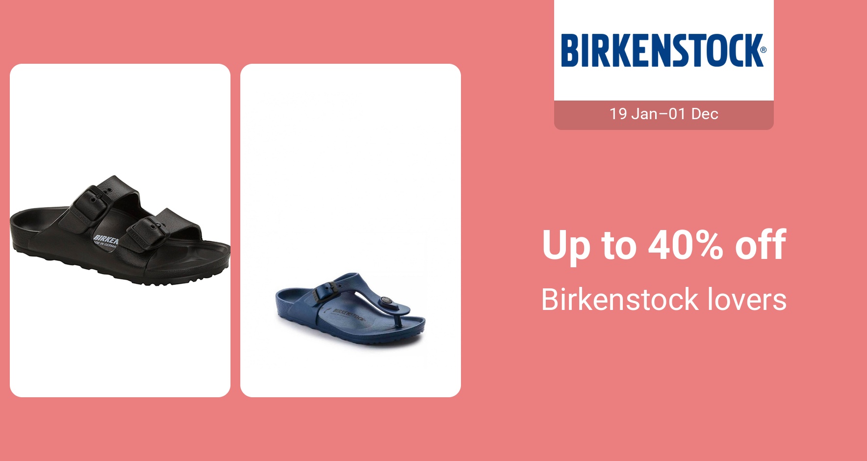 PIM_singlewidget_Birkenstock_Up to 40% off_Shoes & Bags