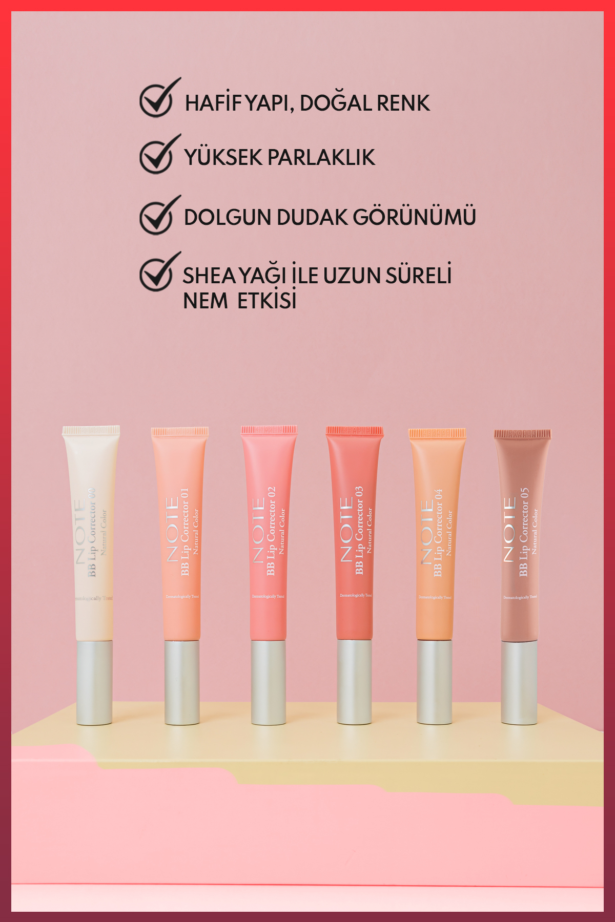 Bb Lip Corrector رنگ یکدست کننده و مرطوب کننده لب - 04 - نارنجی