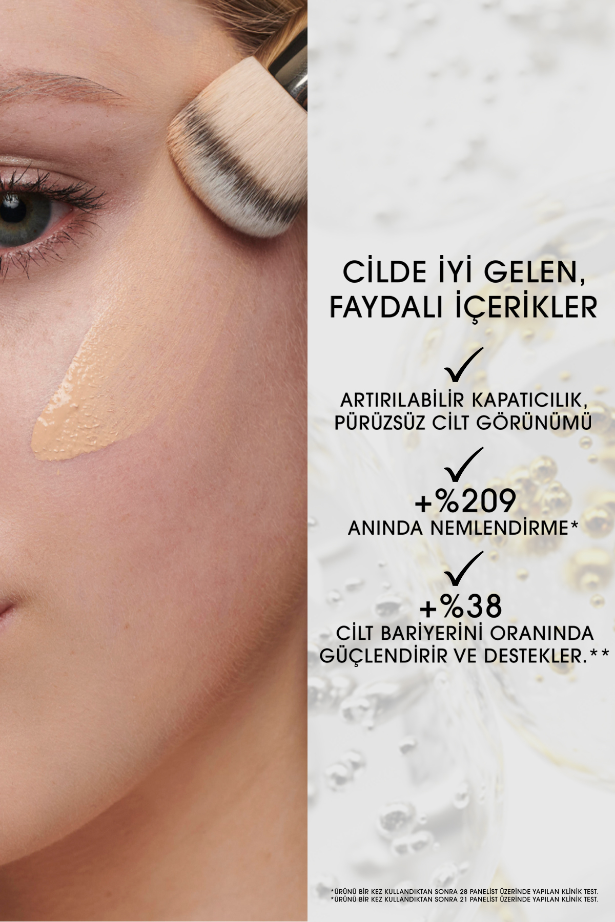 کرم پودر مؤثر با پایان درخشان Studio Radiance Serum-powered™ - C4.5 - 30ml