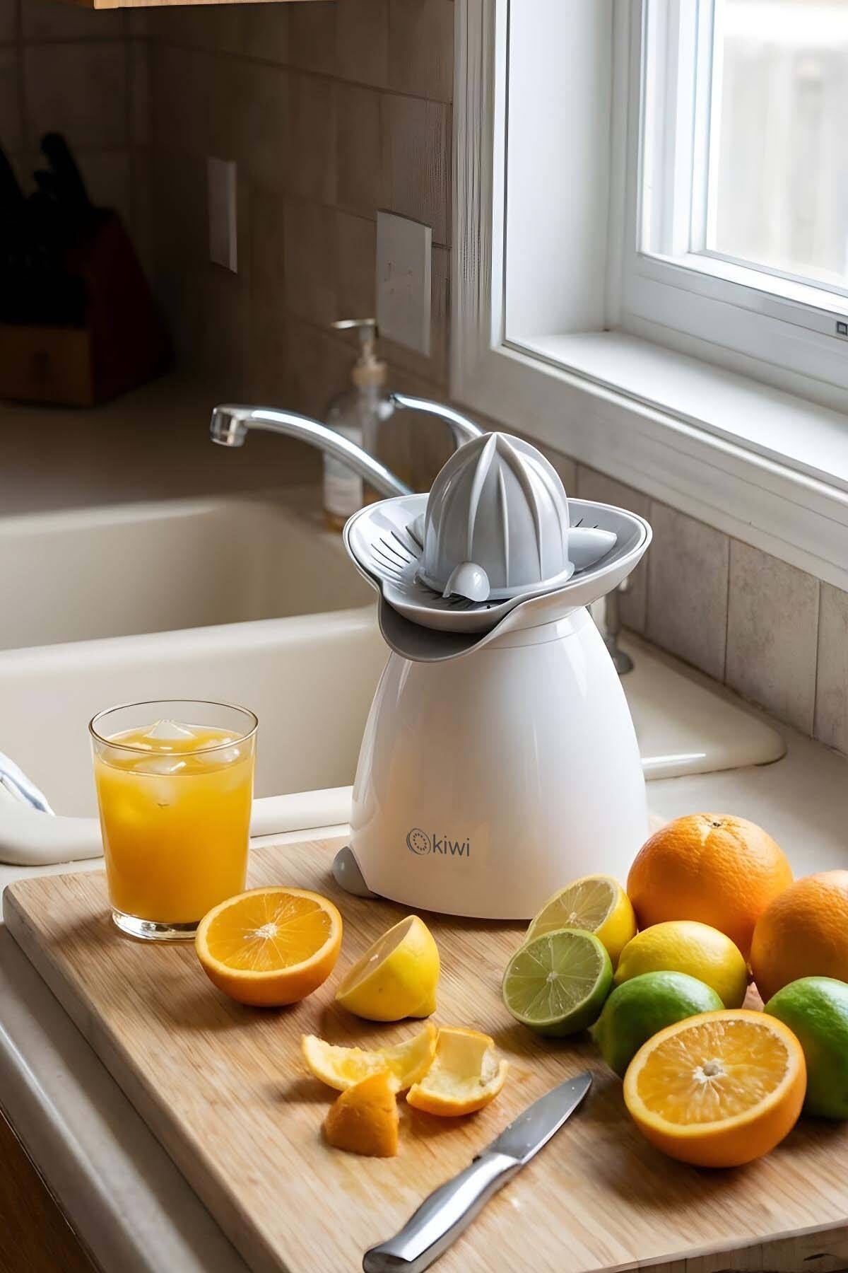عصاره‌گیر اتوماتیک KCJ-1803 نارنجی