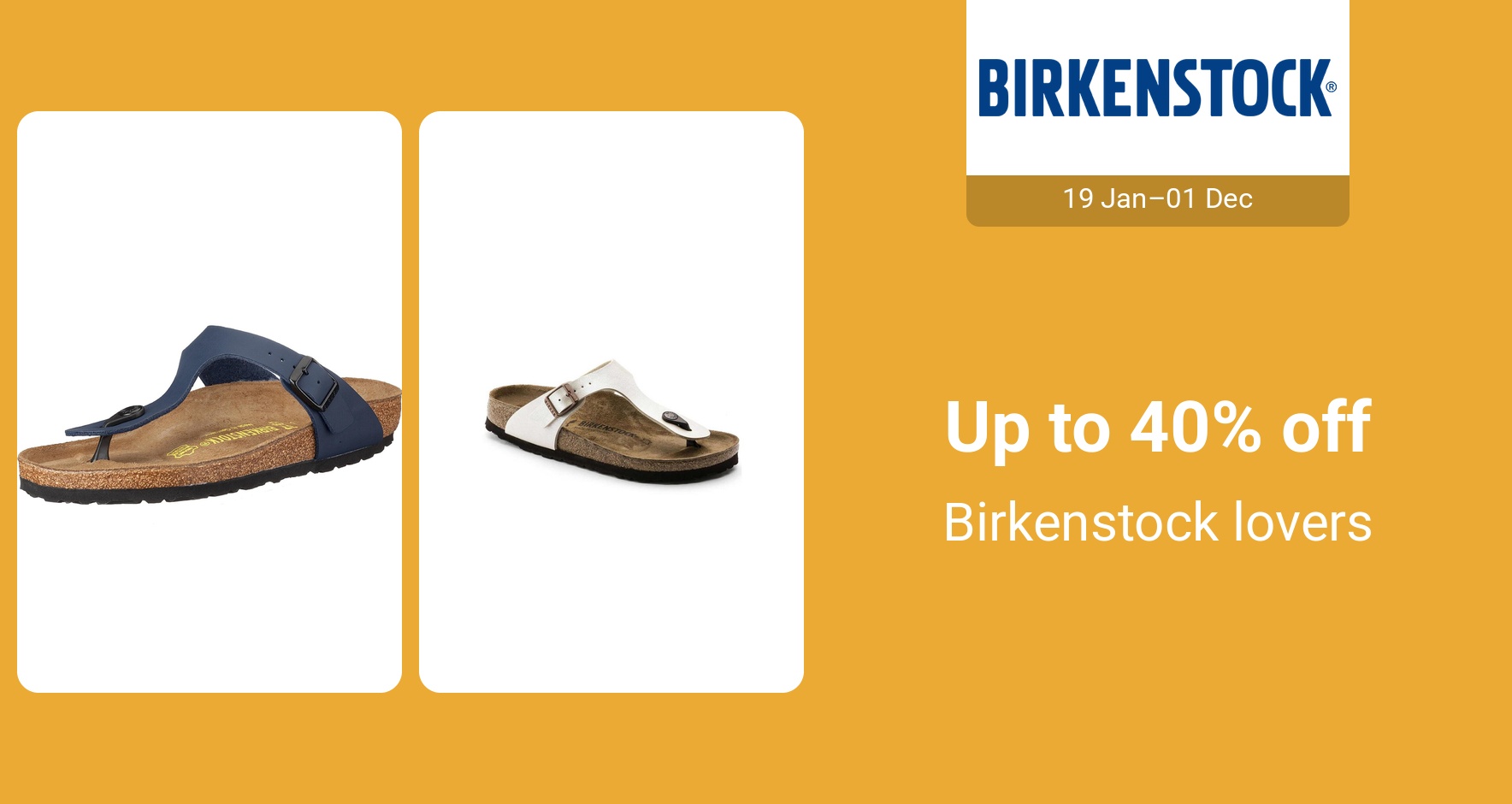 PIM_singlewidget_Birkenstock_Up to 40% off_Shoes & Bags