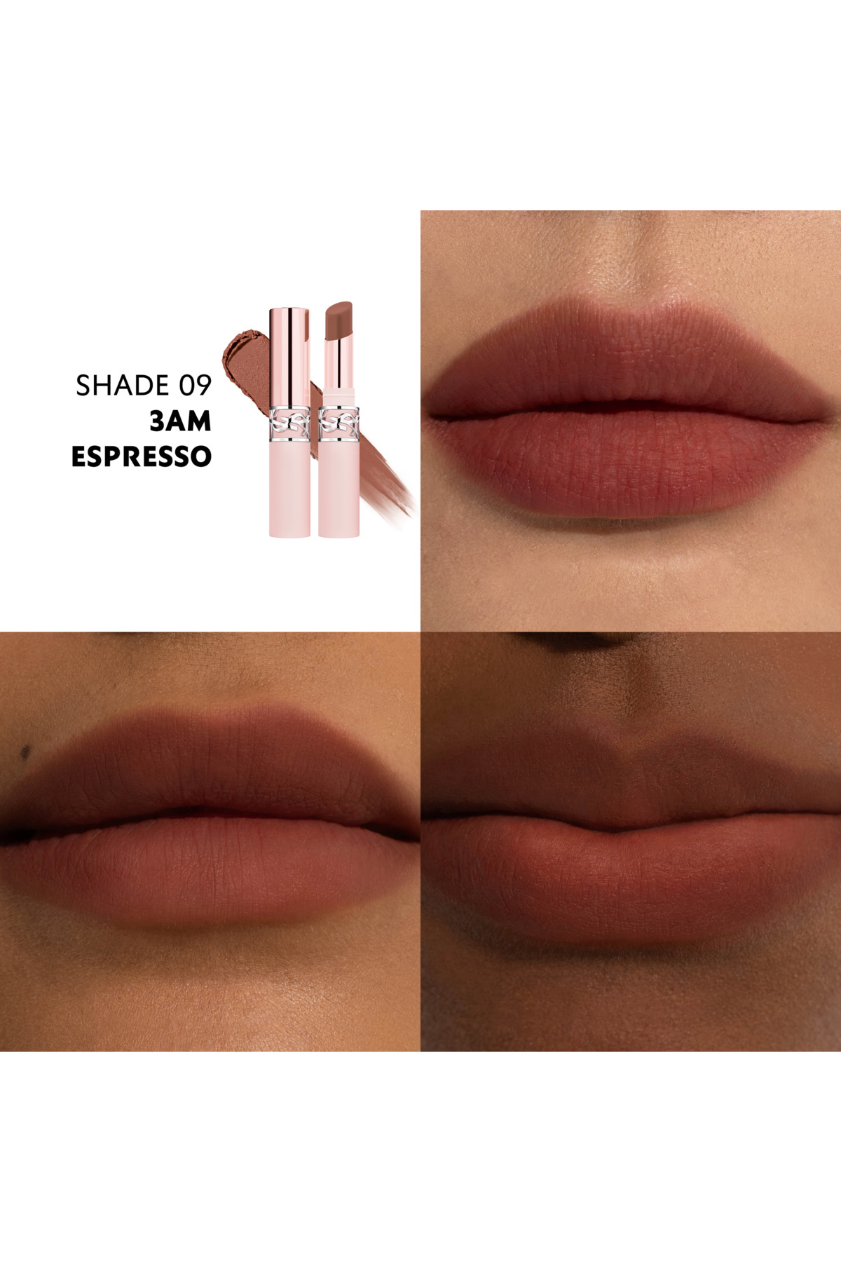 رژ لب مایع مات لوانود کد 09 رنگ 3AM Espresso