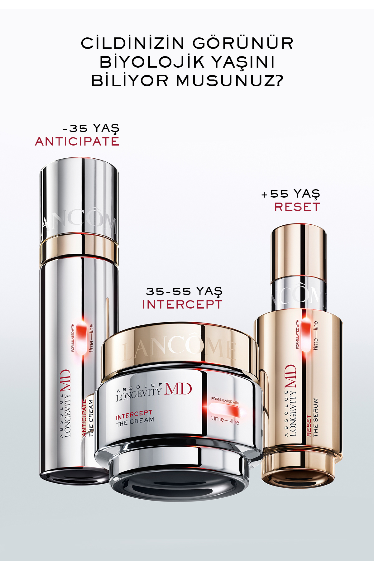 کرم ضد پیری Absolue Longevity Md Intercept حجم 30 میلی لیتر