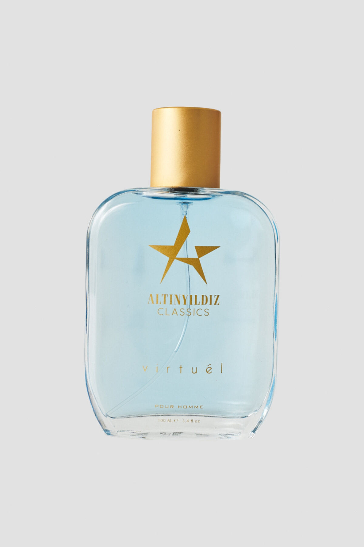 ست داماد شامل عطر مردانه AC Virtuel 100 میلی لیتر، دئودورانت 150 میلی لیتر و ژل دوش 400 میلی لیتر در جعبه چوبی