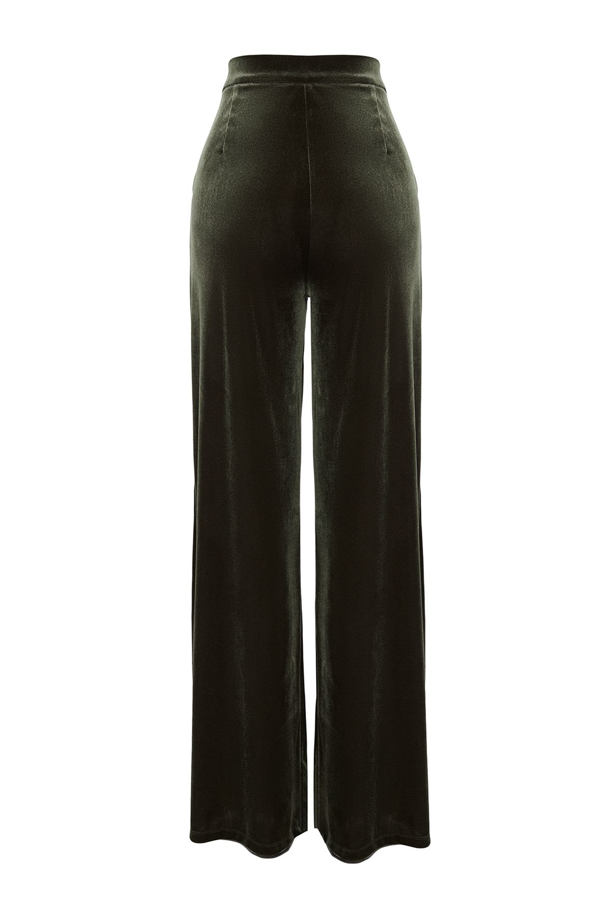 Trendyol Collection-Limitierte Edition – Khakifarbene Samthose TPRAW23PL00017 9