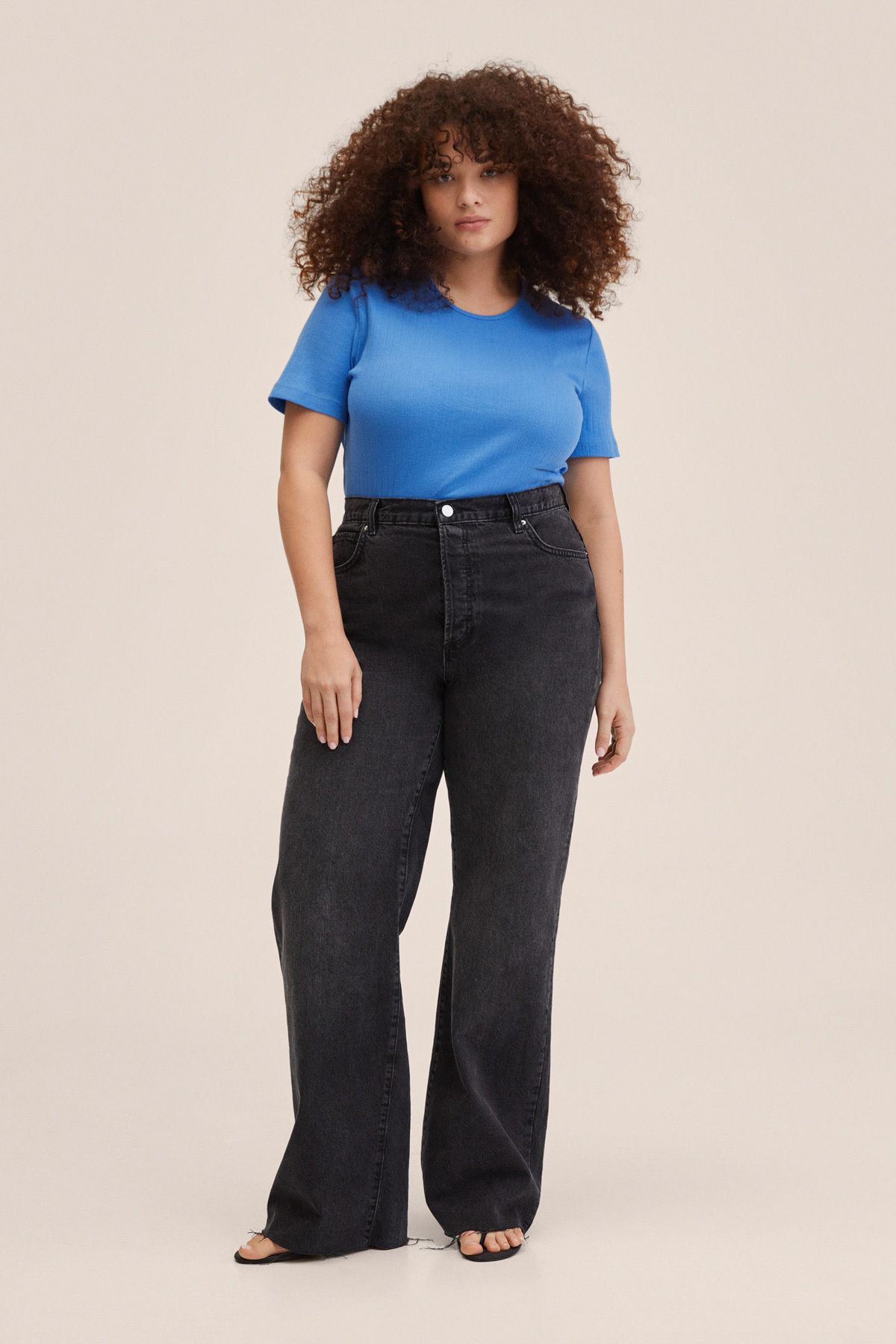 MANGO-27005803 Damen/Mädchen Blau 6