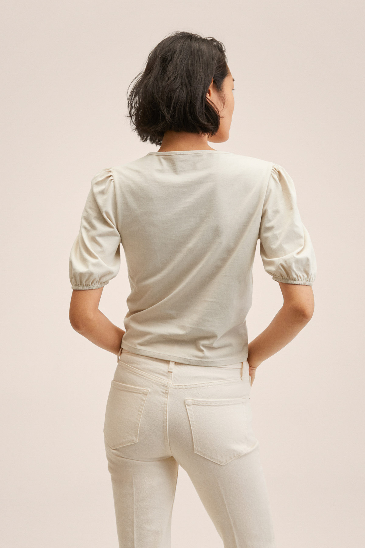 MANGO Woman-27047117 Damen/Mädchen Hell/Pastellgrau 10