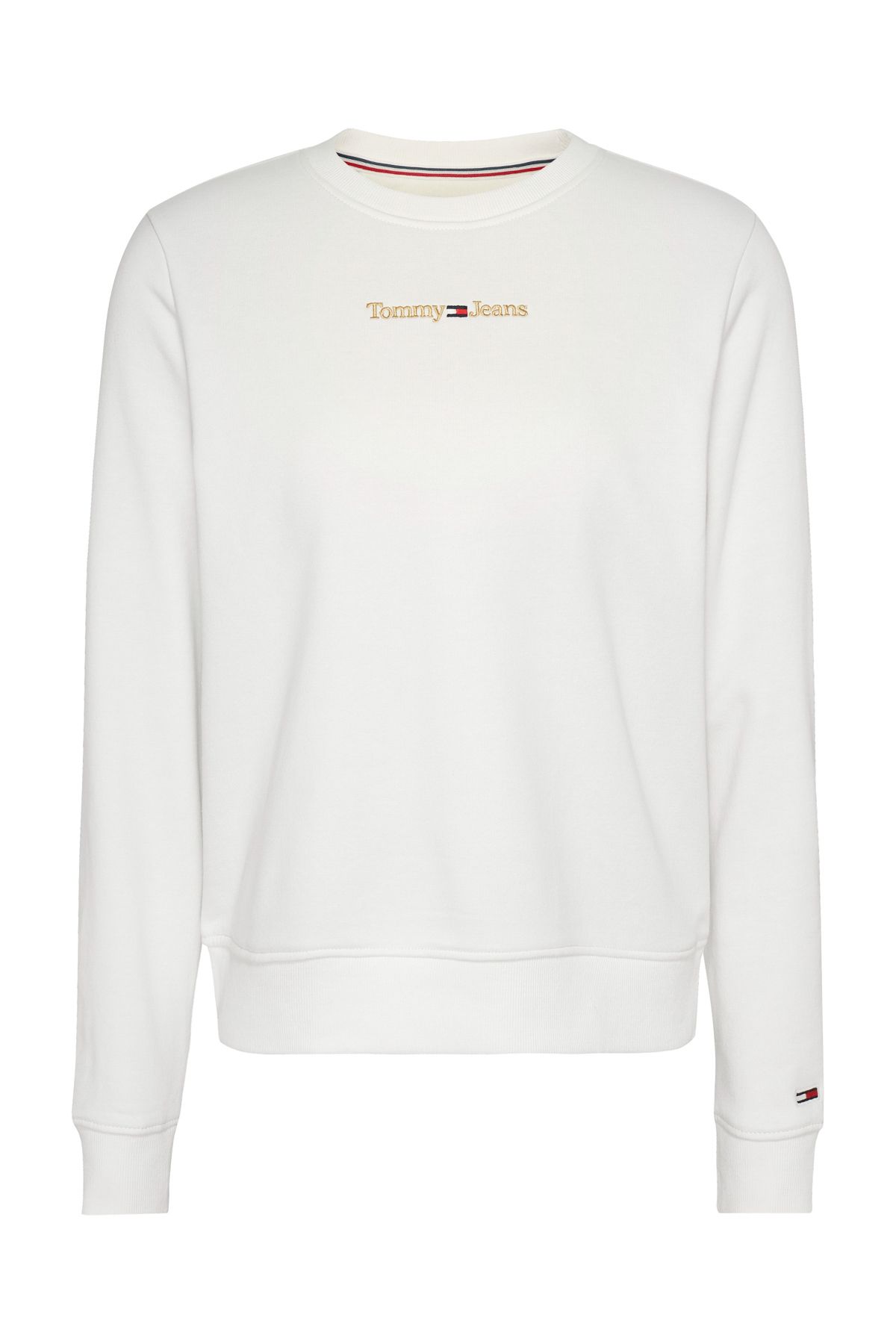 Tommy Hilfiger Sweatshirt White Regular fit Trendyol