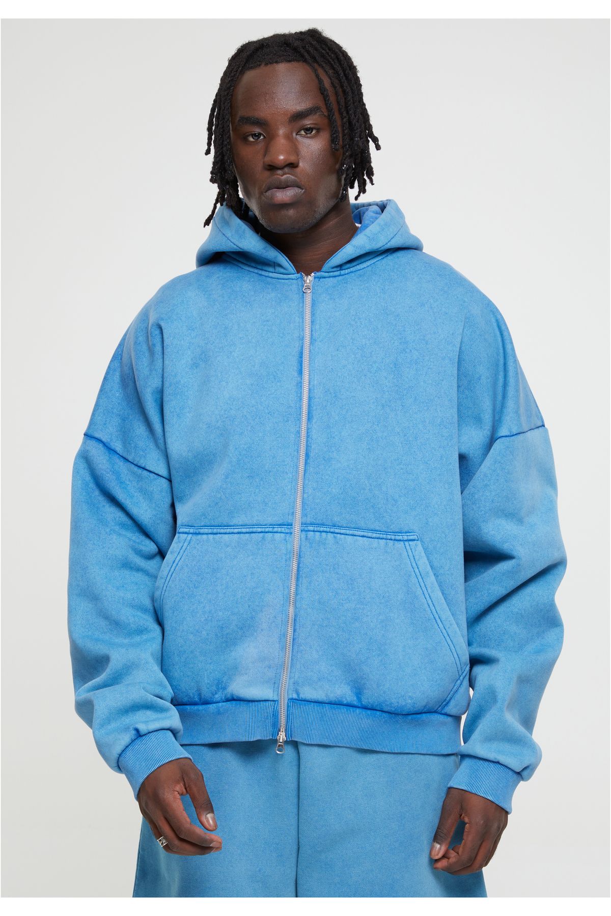 Urban Classics Sweatshirt Blau Regular Fit Trendyol